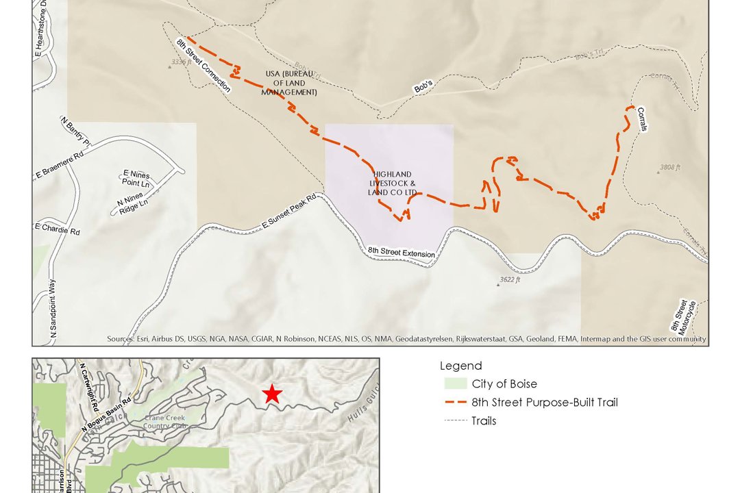 Plans for Two New Trails in the Boise Foothills Moving Forward March 25 ...